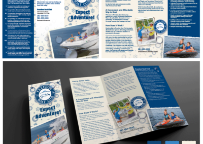 Top Assessment trifold brochure